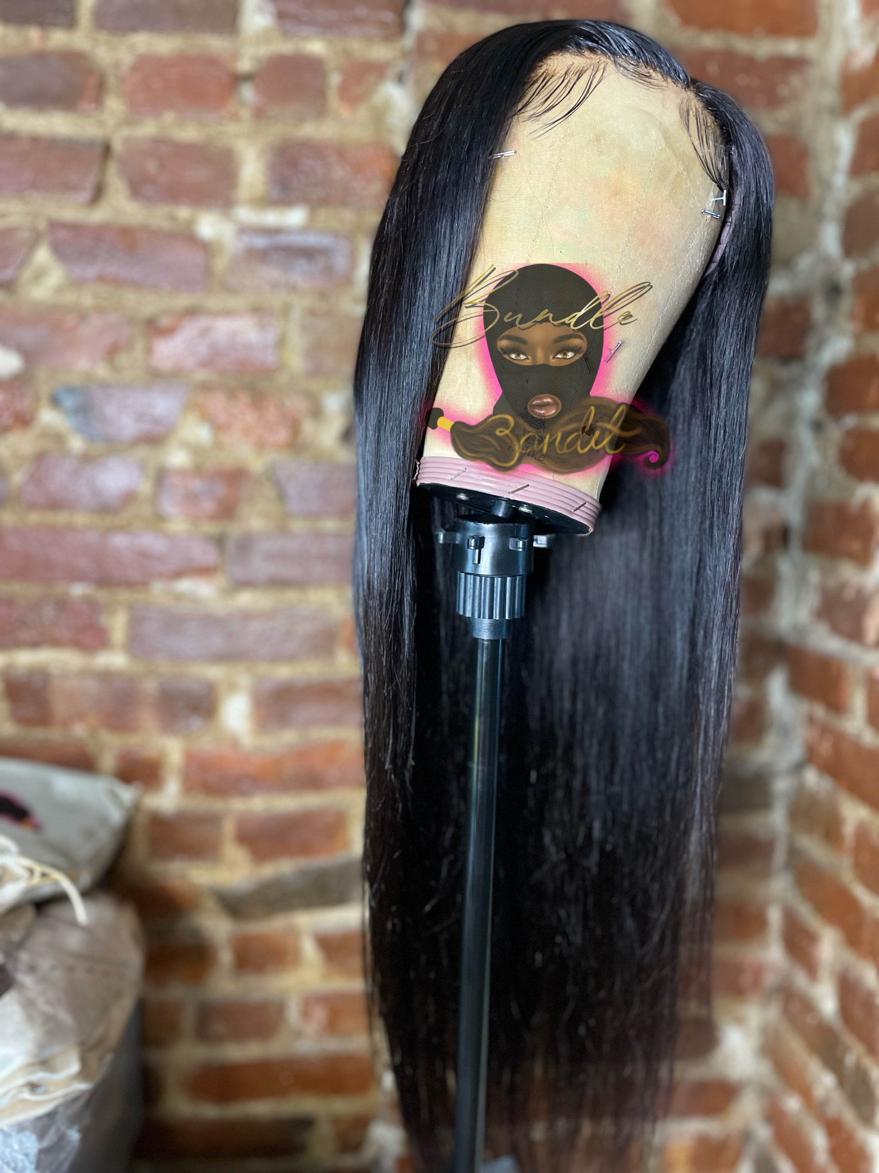 5x5 Transparent Lace Closure Wig